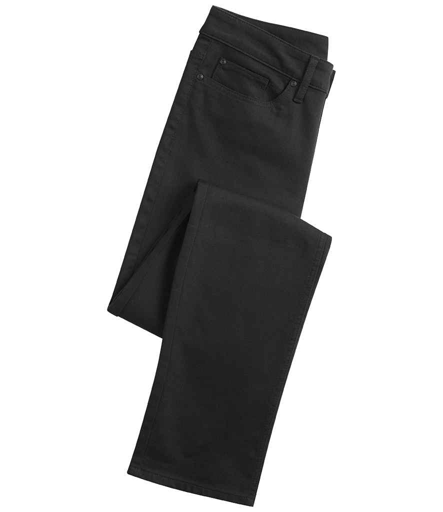 Premier Workready Ladies Straight Leg Jeans - Stay Black