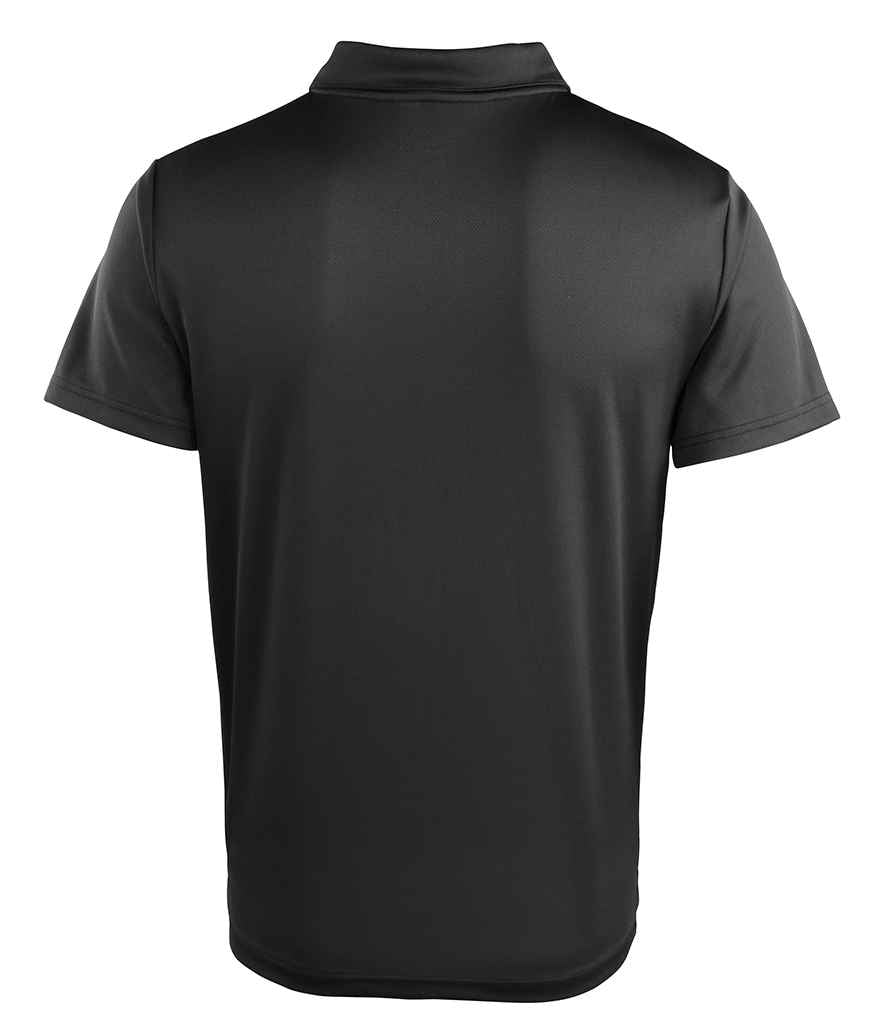 Premier Coolchecker® Stud Piqué Polo Shirt - Black