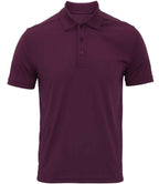 Premier Coolchecker® Piqué Polo Shirt - Aubergine