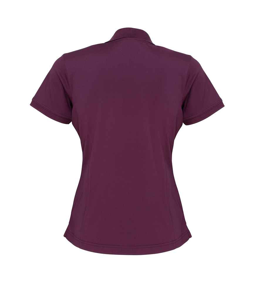 Premier Ladies Coolchecker® Piqué Polo Shirt - Aubergine