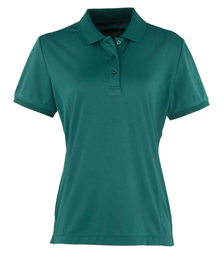 Premier Ladies Coolchecker® Piqué Polo Shirt - Bottle Green