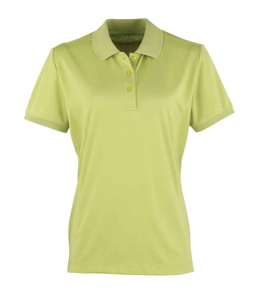 Premier Ladies Coolchecker® Piqué Polo Shirt - Lime Green