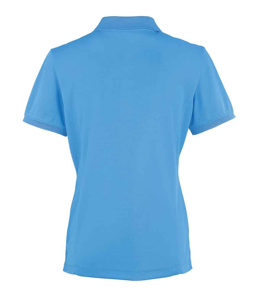 Premier Ladies Coolchecker® Piqué Polo Shirt - Sapphire Blue