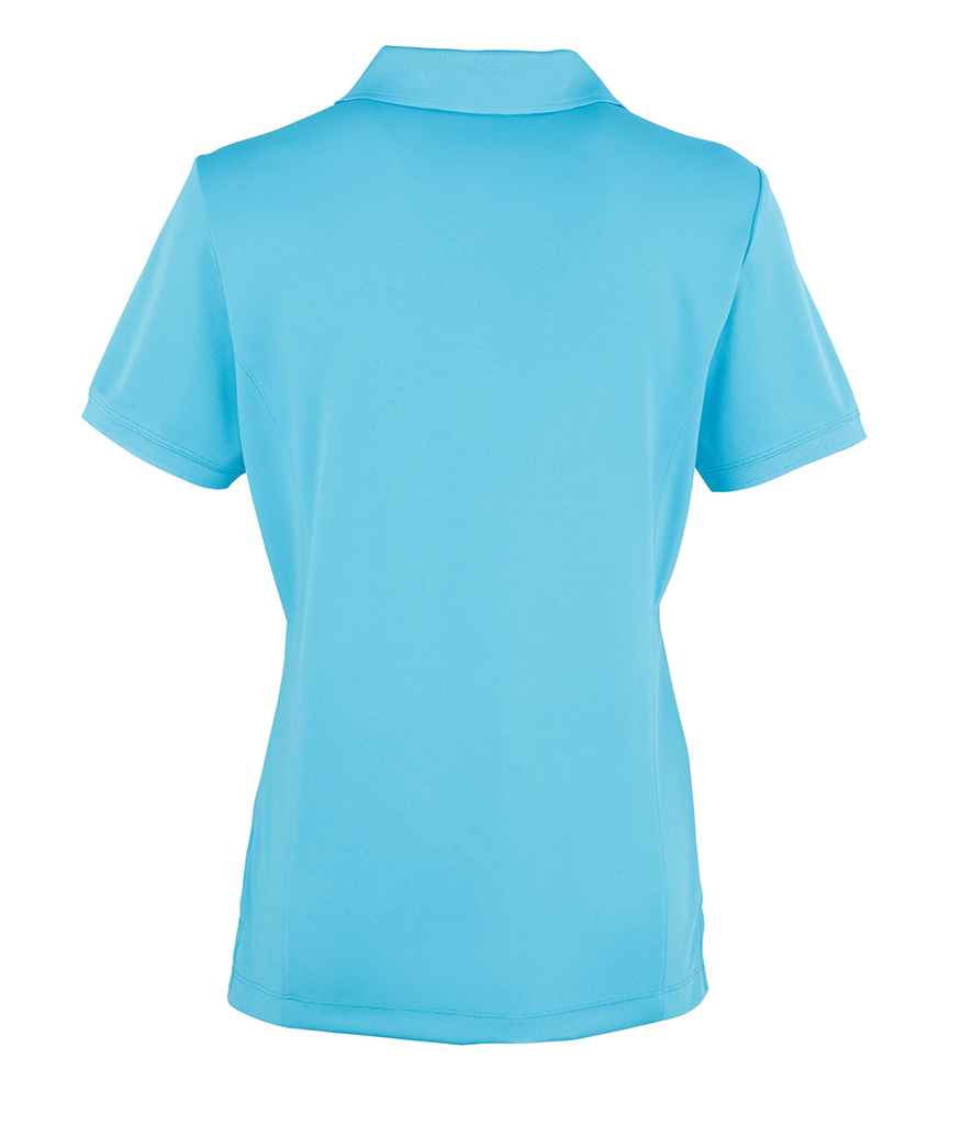 Premier Ladies Coolchecker® Piqué Polo Shirt - Turquoise Blue