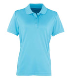 Premier Ladies Coolchecker® Piqué Polo Shirt - Turquoise Blue
