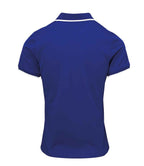 Premier Ladies Contrast Coolchecker® Piqué Polo Shirt - Royal Blue/White