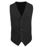 Premier Lined Waistcoat - Black