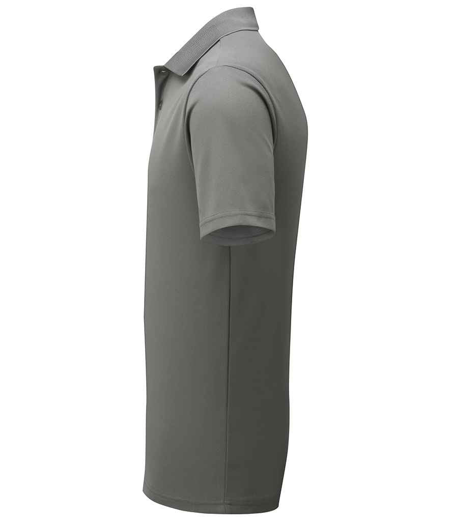 Premier Spun Dyed Recycled Polo Shirt - Dark Grey