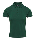 Premier Ladies Coolchecker® Plus Piqué Polo Shirt - Bottle Green
