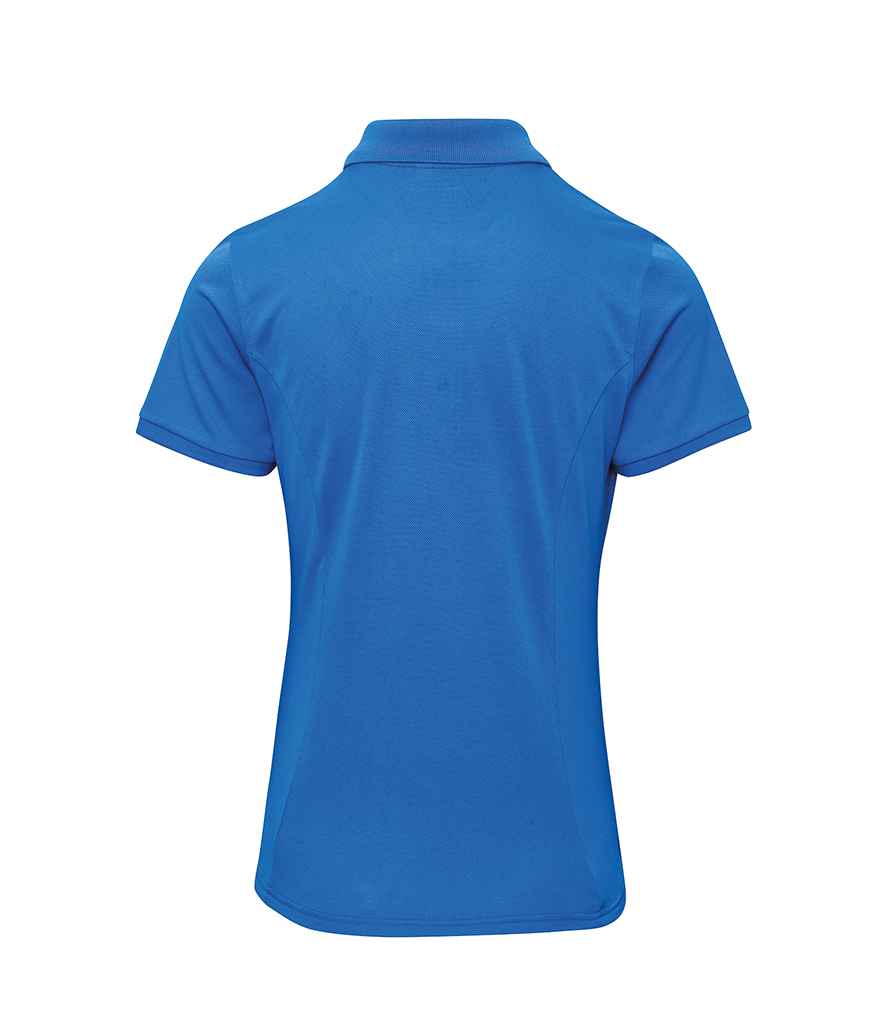 Premier Ladies Coolchecker® Plus Piqué Polo Shirt - Sapphire Blue