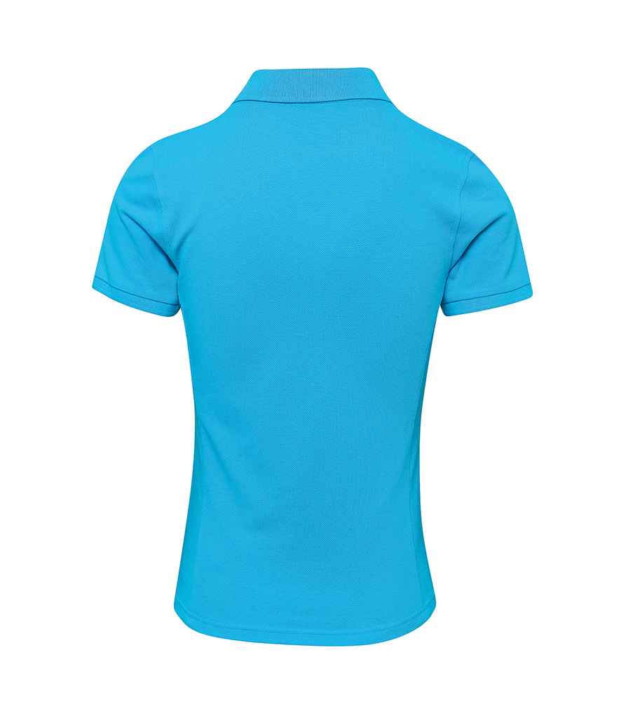 Premier Ladies Coolchecker® Plus Piqué Polo Shirt - Turquoise Blue