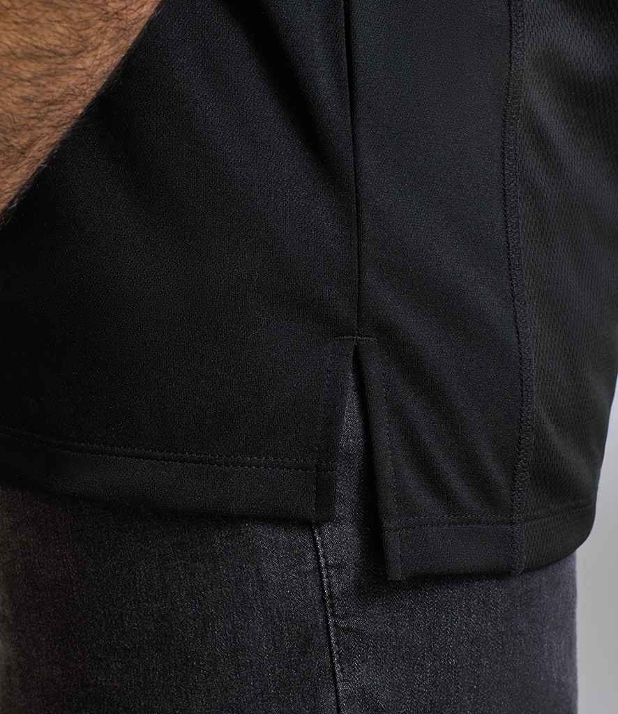 Premier Essential Coolchecker® Short Sleeve Chef's Shirt - Black