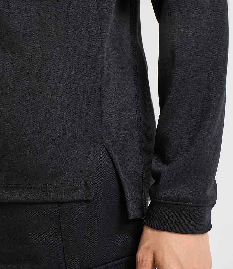 Premier Essential Coolchecker® Long Sleeve Chef's Shirt - Black