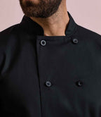 Premier Long Sleeve Chef's Jacket - Black