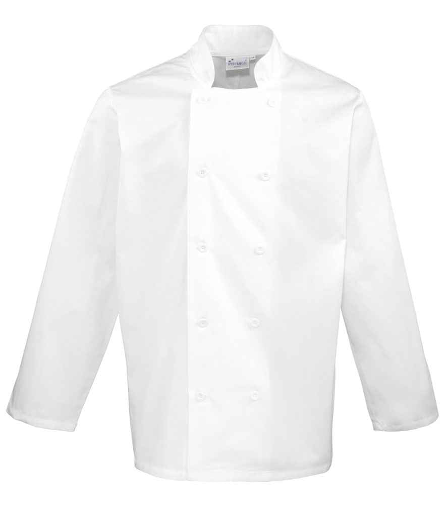 Premier Long Sleeve Chef's Jacket - White