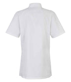 Premier Ladies Short Sleeve Chef's Jacket - White