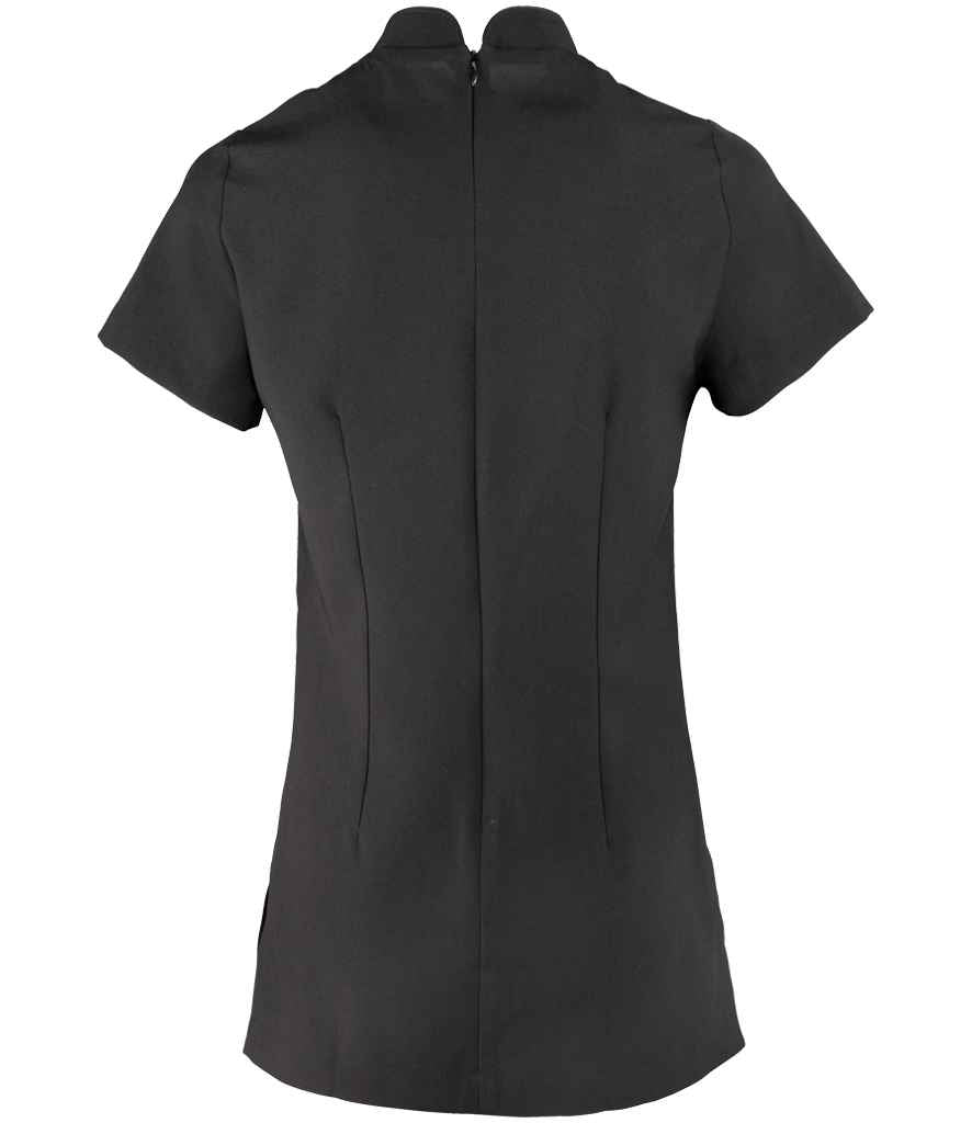 Premier Ladies Mika Short Sleeve Tunic - Black