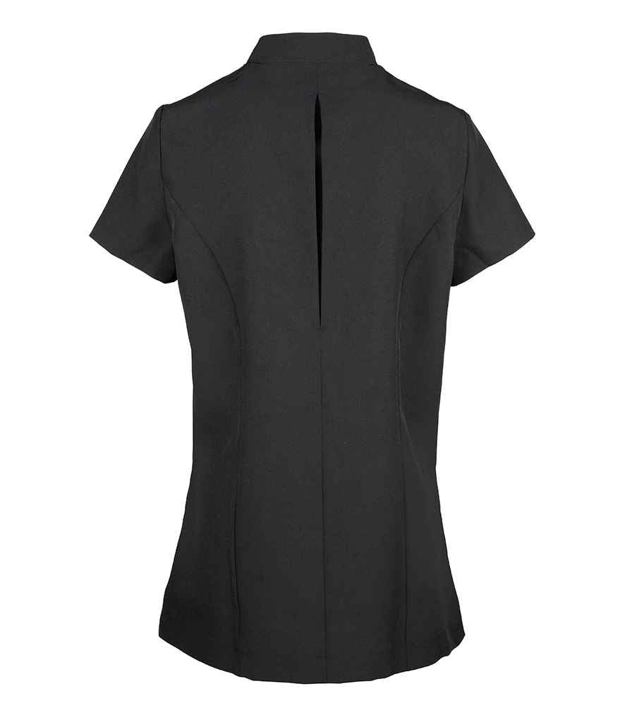 Premier Ladies Orchid Short Sleeve Tunic - Black