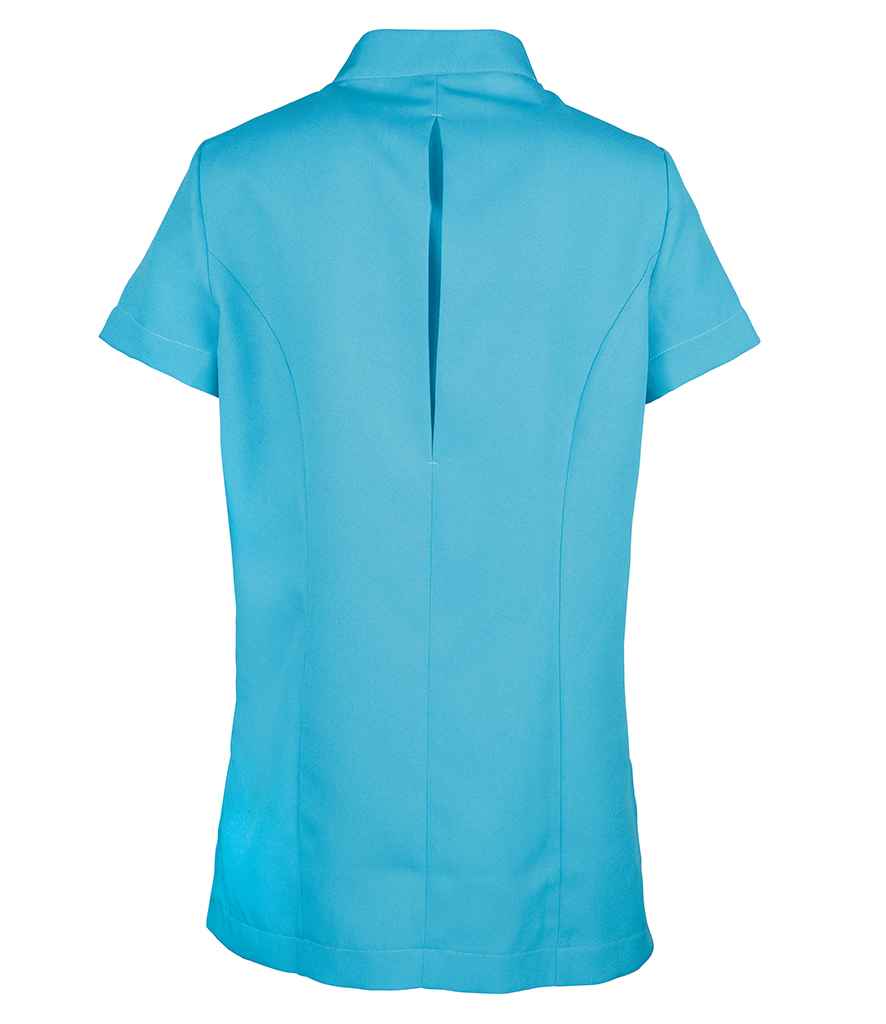 Premier Ladies Orchid Short Sleeve Tunic - Turquoise Blue