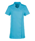 Premier Ladies Orchid Short Sleeve Tunic - Turquoise Blue