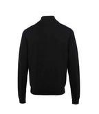 Premier Zip Neck Sweater - Black