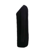 Premier Ladies Longline V Neck Cardigan - Black
