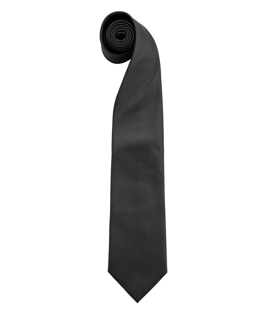 Premier 'Colours' Fashion Tie - Black