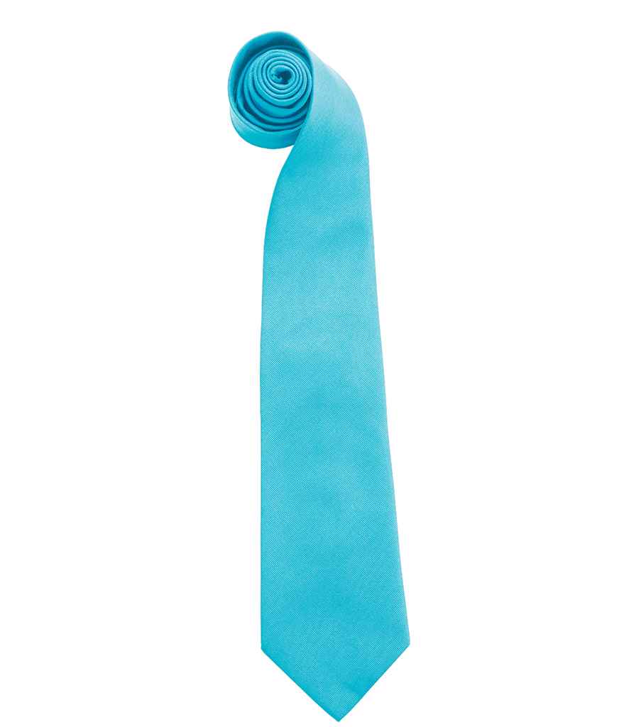 Premier 'Colours' Fashion Tie - Turquoise Blue