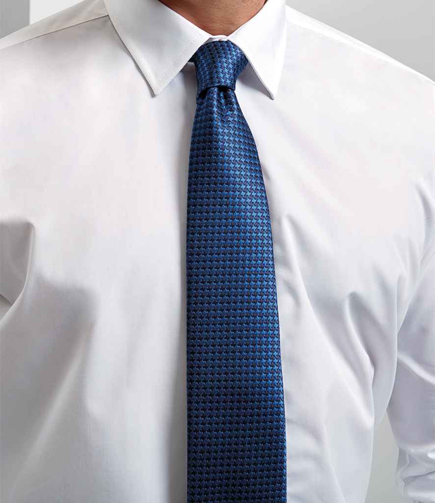 Premier Puppy Tooth Tie - Royal Blue