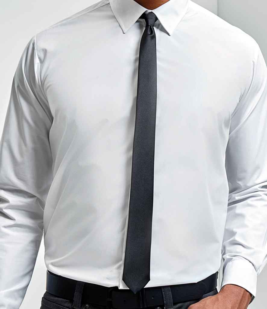 Premier Slim Tie - Black