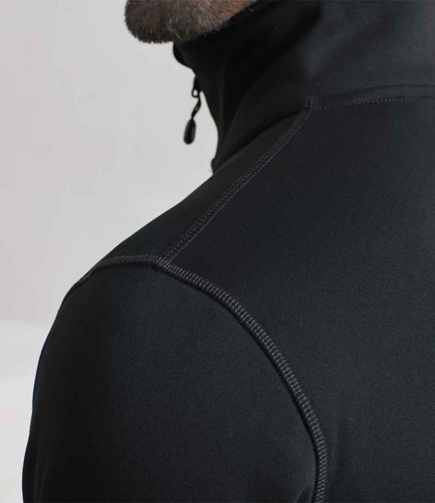 Premier Spun Dyed Recycled Zip Through Sweat Jacket - Black