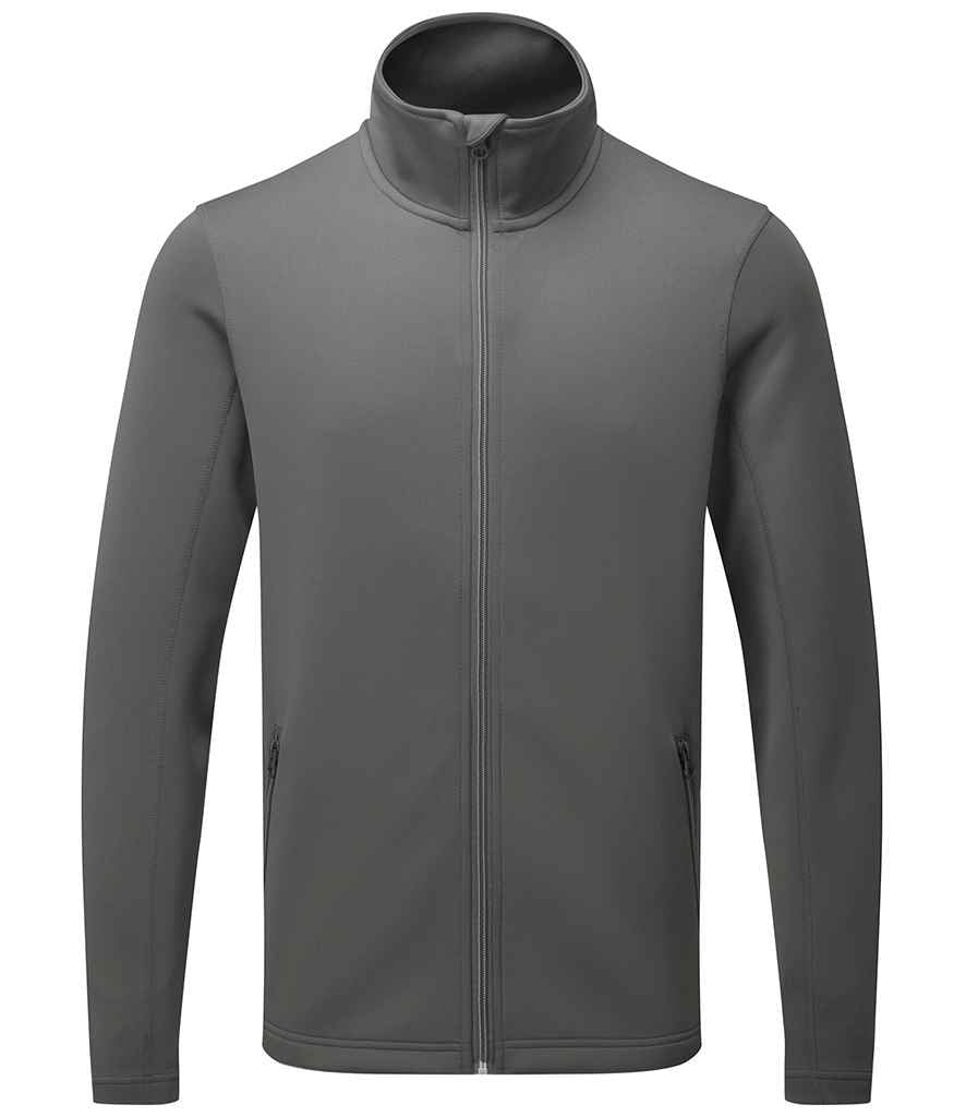 Premier Spun Dyed Recycled Zip Through Sweat Jacket - Dark Grey