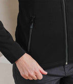 Premier Ladies Spun Dyed Recycled Zip Through Sweat Jacket - Black