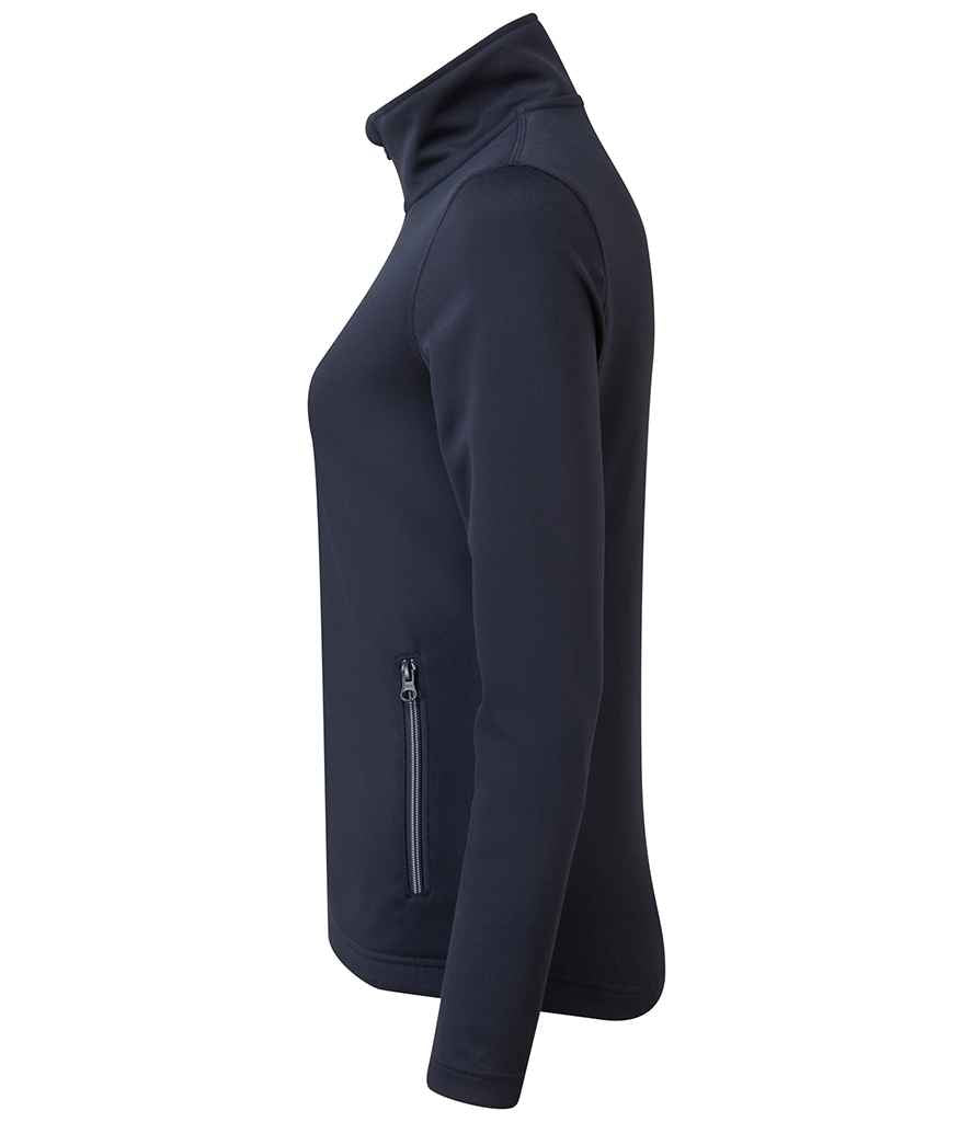 Premier Ladies Spun Dyed Recycled Zip Through Sweat Jacket - French Navy