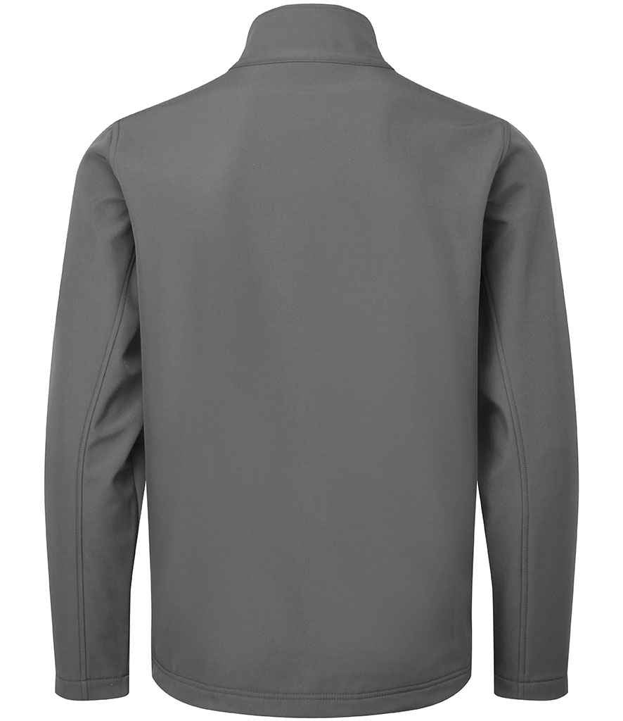 Premier Windchecker® Recycled Printable Soft Shell Jacket - Dark Grey