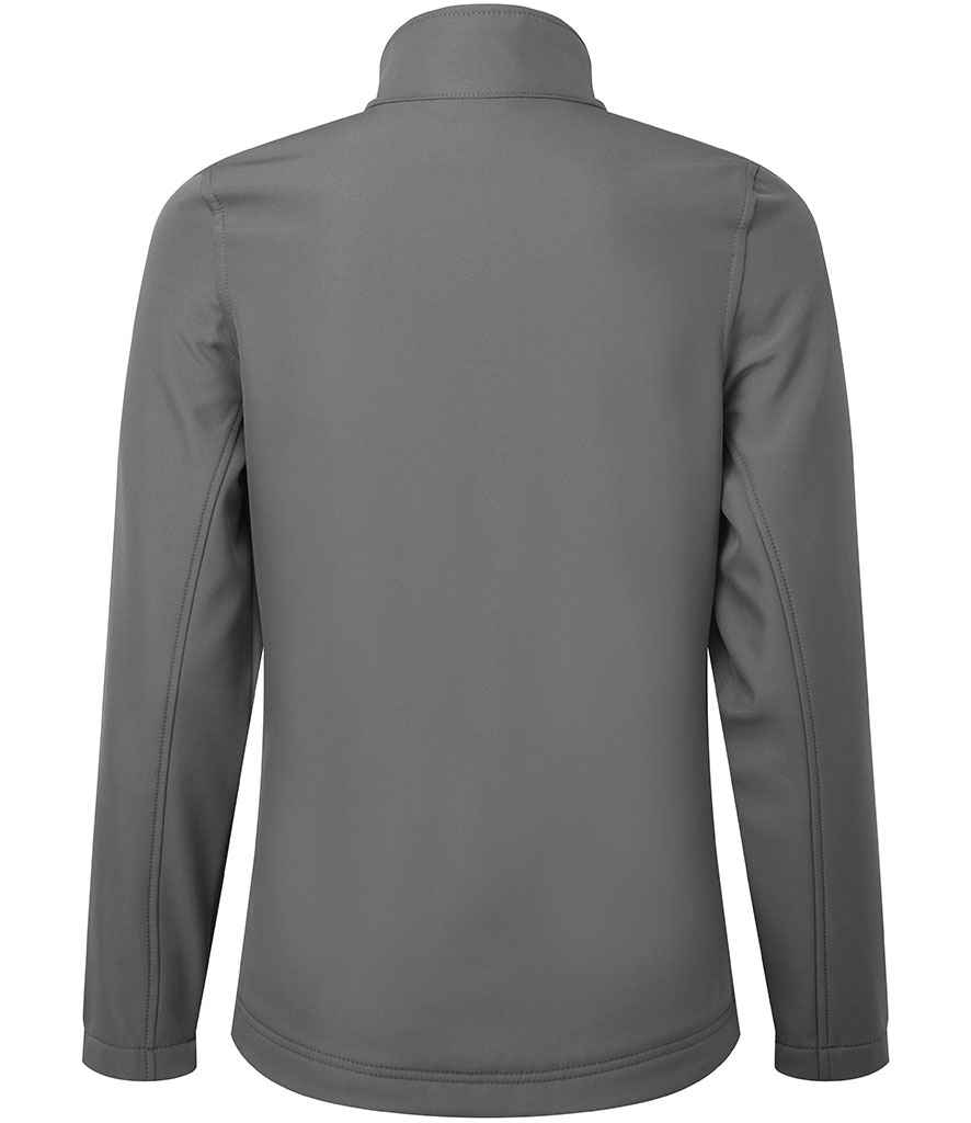 Premier Ladies Windchecker® Recycled Printable Soft Shell Jacket - Dark Grey