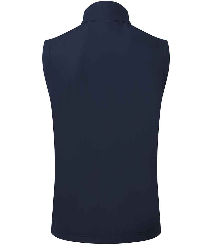Premier Windchecker® Recycled Printable Soft Shell Gilet - Navy