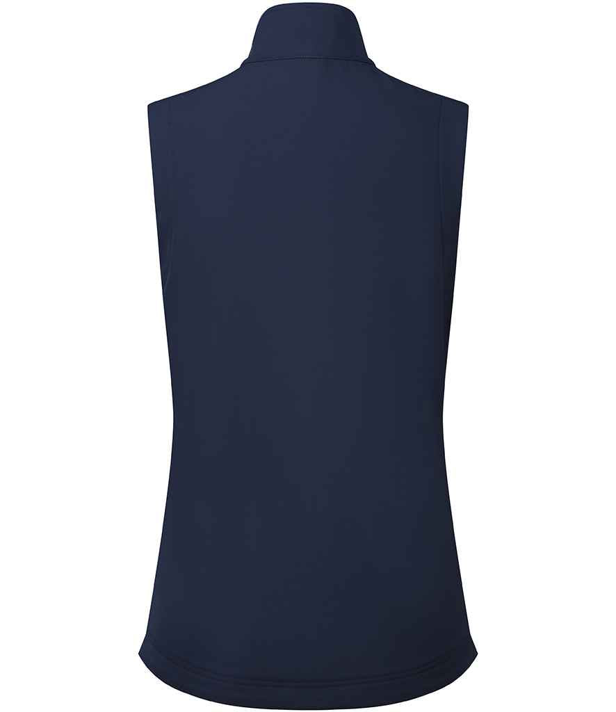 Premier Ladies Windchecker® Recycled Printable Soft Shell Gilet - Navy