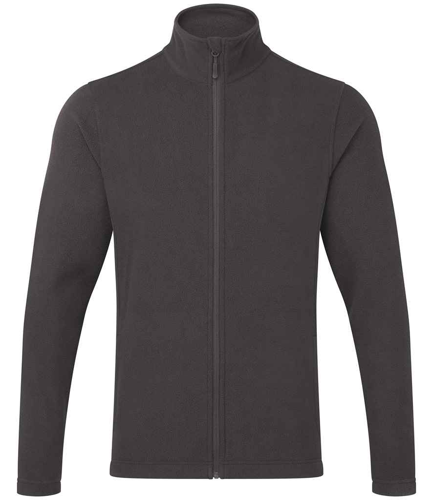 Premier Recyclight® Full Zip Micro Fleece Jacket - Dark Grey
