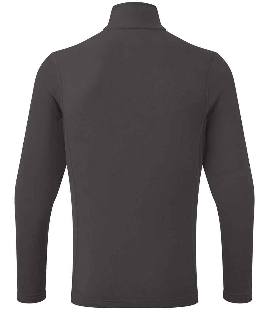 Premier Unisex Recyclight® 1/4 Zip Fleece - Dark Grey