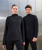 Unisex ‘Recyclight’ 1/4 zip microfleece