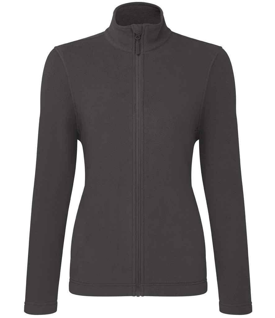 Premier Ladies Recyclight® Full Zip Micro Fleece Jacket - Dark Grey