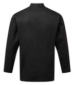 Premier Essential Long Sleeve Chef's Jacket - Black