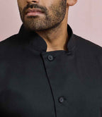 Premier Essential Long Sleeve Chef's Jacket - Black