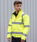 Portwest Hi-Vis Bomber Jacket - Yellow