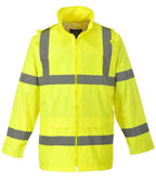 Portwest Hi-Vis Rain Jacket - Yellow