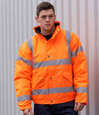 Portwest Hi-Vis GO/RT Bomber Jacket - Orange