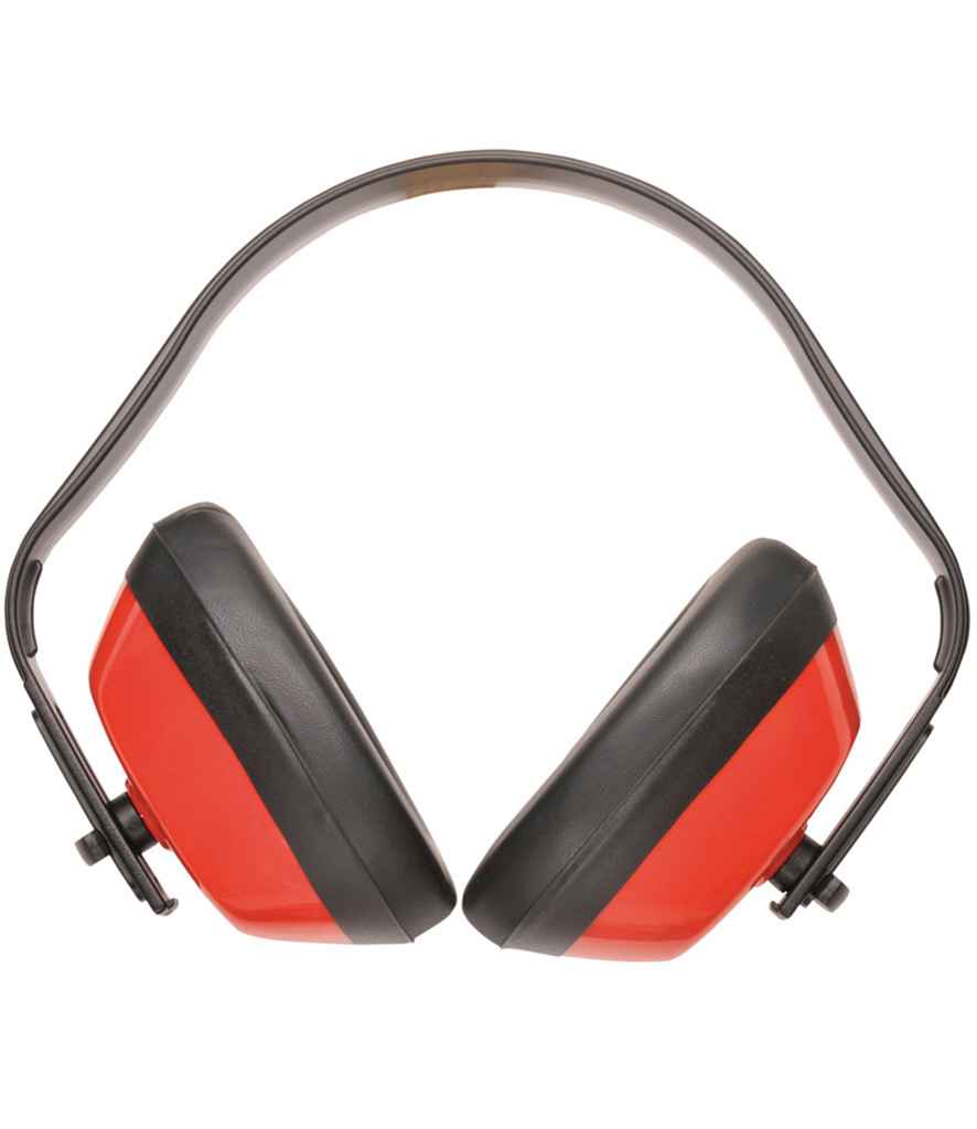 Portwest Classic Ear Protectors - Red