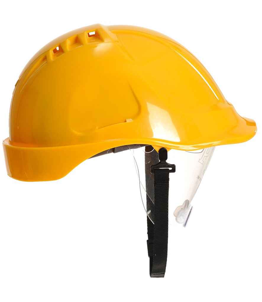 Portwest Endurance Visor Hard Hat - Yellow