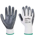 Portwest Flexo Grip Nitrile Gloves - Grey